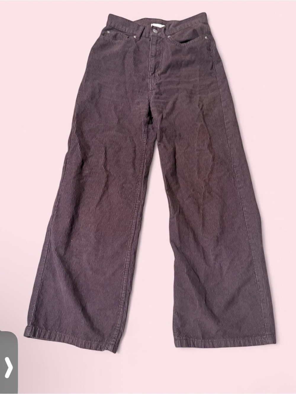 BDG high rise Wide Leg Corduroy Pants - Men